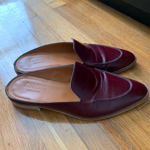 Everlane modern loafer- burgandy